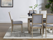 Steve Silver Carena White Rectangle 5pc Dining Set