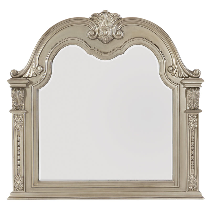 Home Elegance Cavalier Dark Cherry Dresser and Mirror