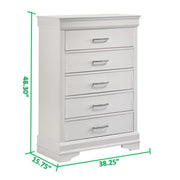Galaxy Home Brooklyn White Drawer Chest