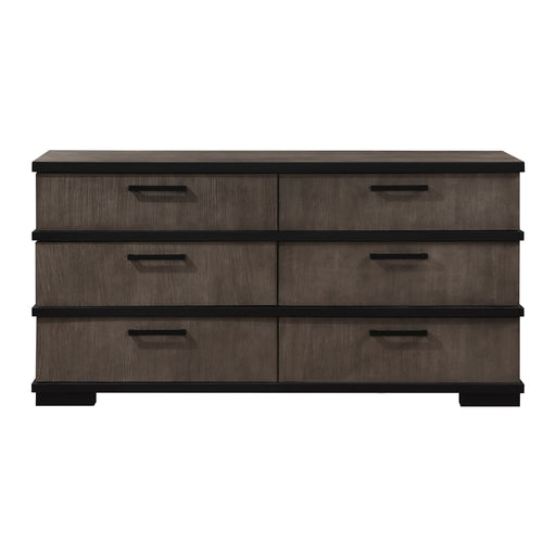 Home Elegance Acworth Black Brown Gray Dresser