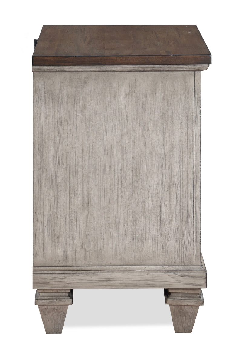 New Classic Furniture Mariana Vintage Creme Nightstand