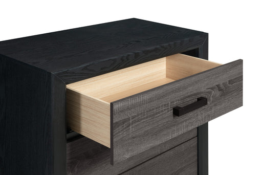 Global Furniture Lisbon Black Grey Chest