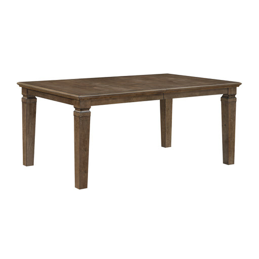 Home Elegance Quinn Brown Dining Table
