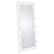 Coaster Furniture Zayan White LED Floor Mirror