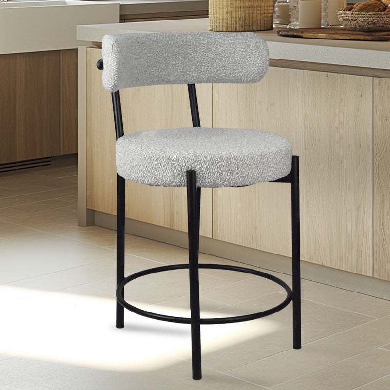 Steve Silver Maya White 24 Inch Counter Stool