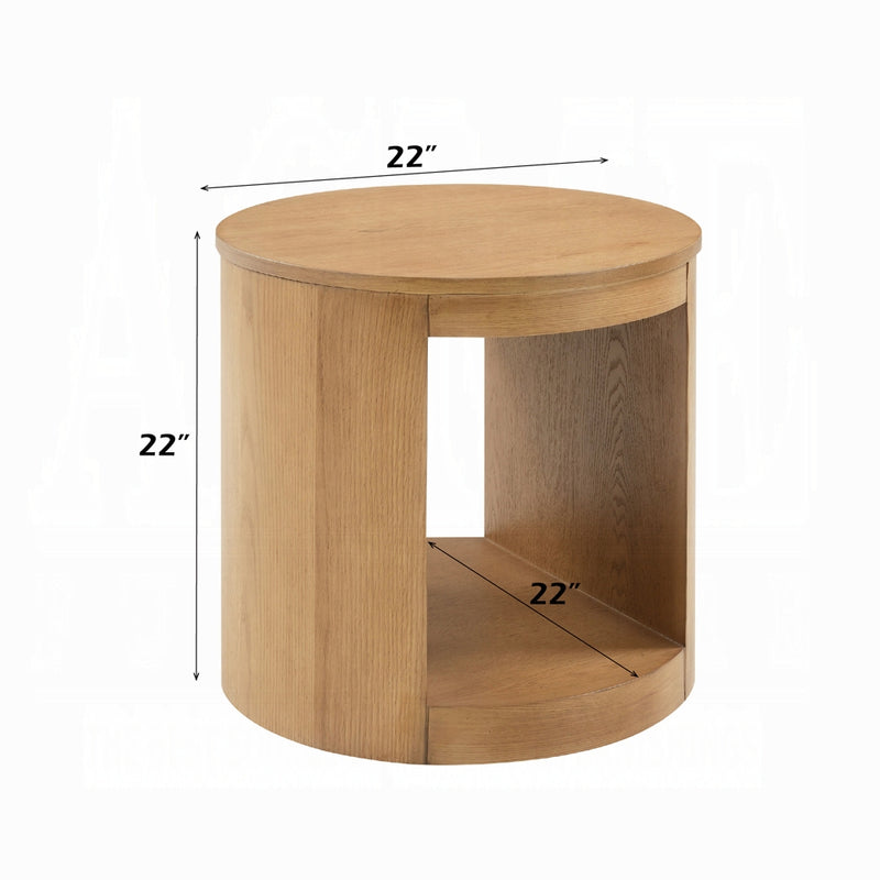 Acme Furniture Zoey Oak End Table