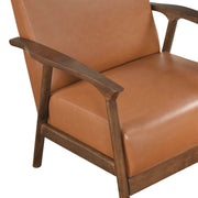 Home Elegance Eli Brown Accent Chair