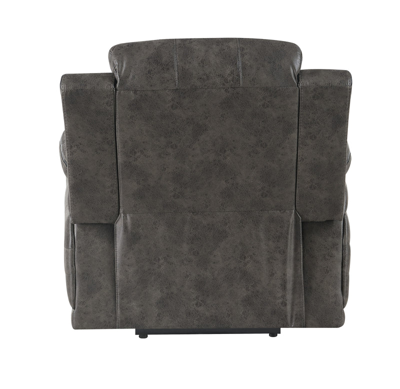 Global Furniture U8517 Grey Glider Recliner