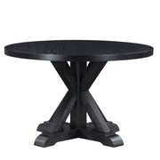 Steve Silver Molly Black Round Dining Table