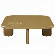 Acme Furniture Joane Yellowish Brown Light Gray 3pc Coffee Table Set