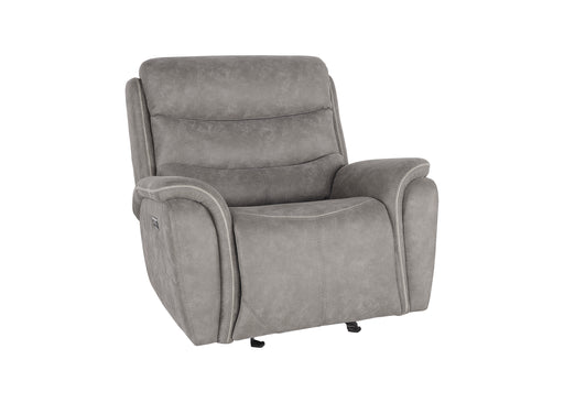New Classic Furniture Kamari Gray Power Glider Recliner