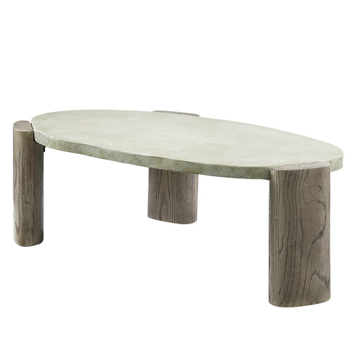 Acme Furniture Jacinda Off White Oak Coffee Table