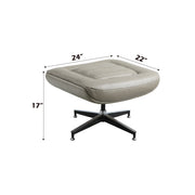 Acme Furniture Piran Twilight Ottoman