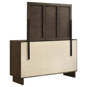 Coaster Furniture Glenwood Warm Brown Dresser and Mirror