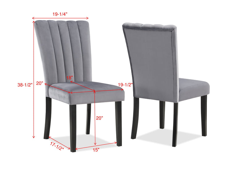 2 Crown Mark Pascal Side Chairs