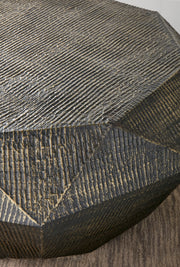 Steve Silver Donato Oil Rubbed Brass 3pc Coffee Table Set