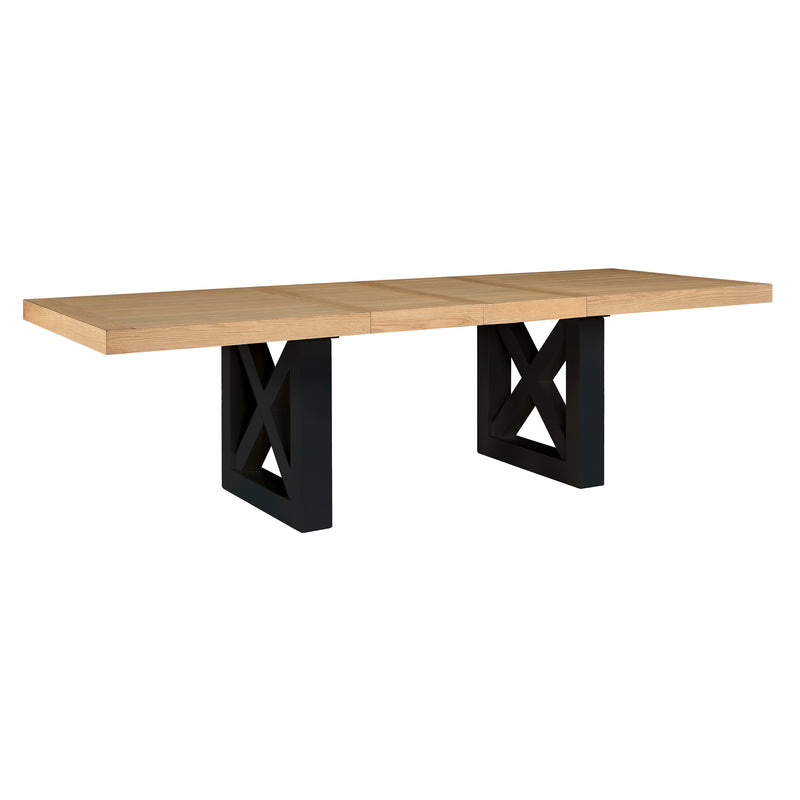 Steve Silver Magnolia Brown 7pc Dining Set