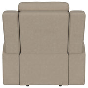 Coaster Furniture Brentwood Taupe Brown Recliner Chair
