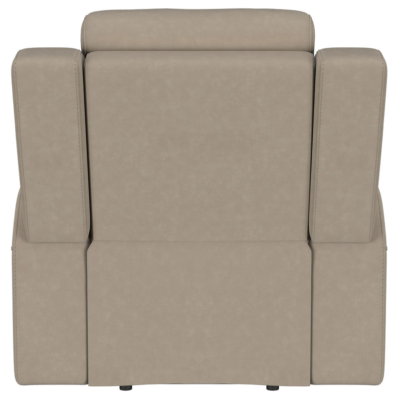 Coaster Furniture Brentwood Taupe Brown Recliner Chair