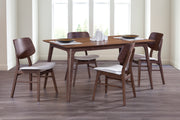 New Classic Furniture Oscar Brown 60 Inch Dining Table