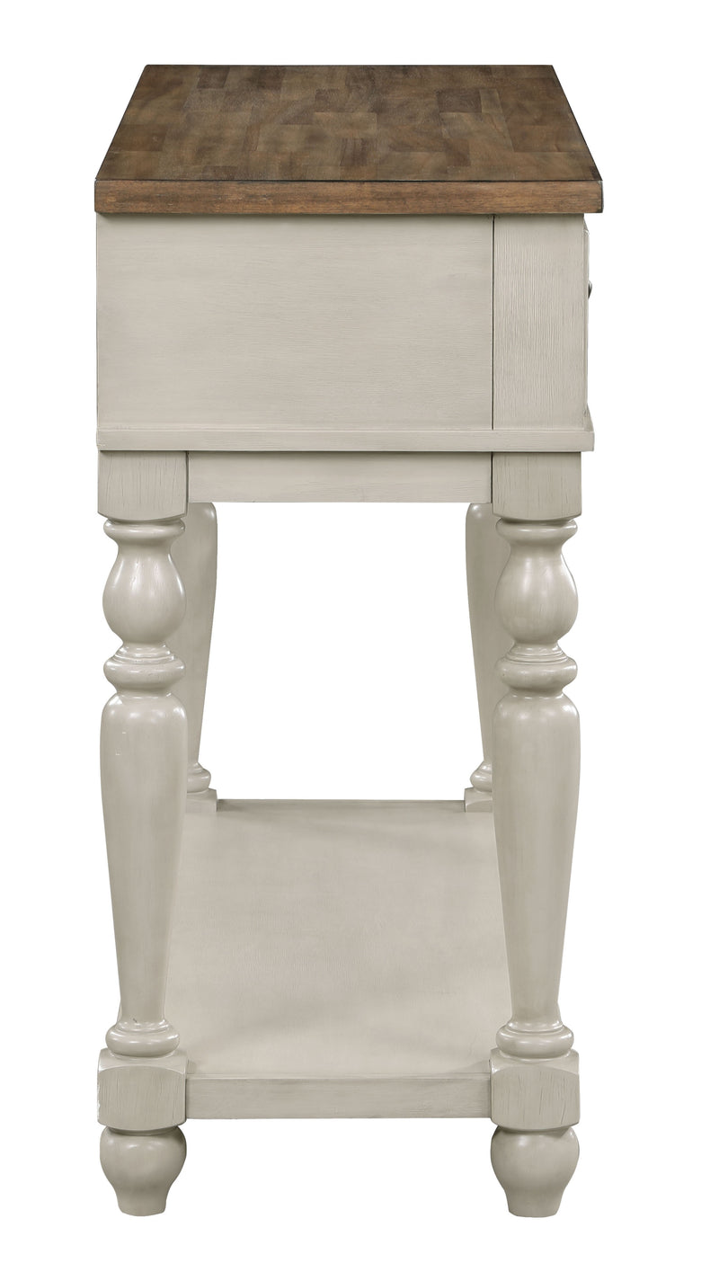 New Classic Furniture Jennifer White Brown Sideboard