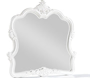Galaxy Home Opulence White Dresser and Mirror