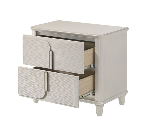 Acme Furniture Laveda Pearl White Nightstand