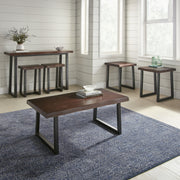 Steve Silver Jennings Cherry Live Edge Bar Table