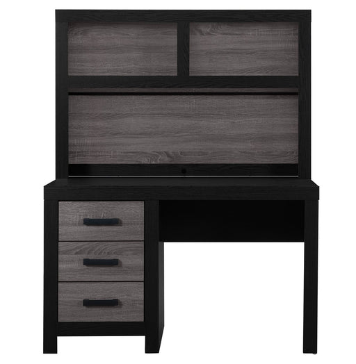 Global Furniture Lisbon Black Grey Desk