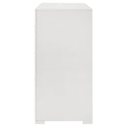 Coaster Furniture Ives Grey High Gloss 6 Drawer Dresser