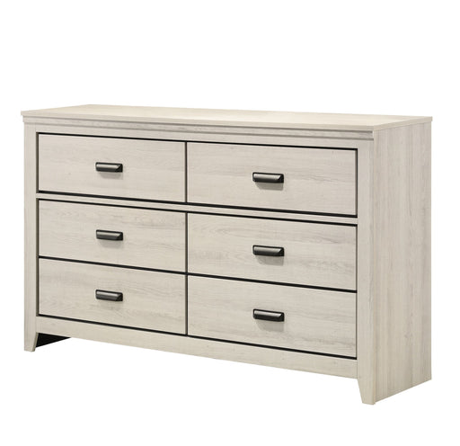 Crown Mark Carter White Dresser