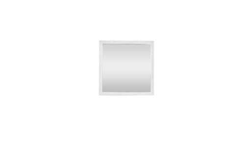 Galaxy Home Denver White Square Mirror