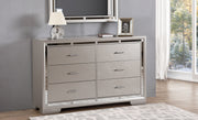 Glory Furniture Alana Silver Champagne Dresser
