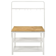 Coaster Furniture Edgeworth Brown White Counter Height Table