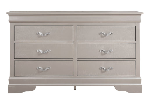 Glory Furniture Lorana White Pearl Dresser