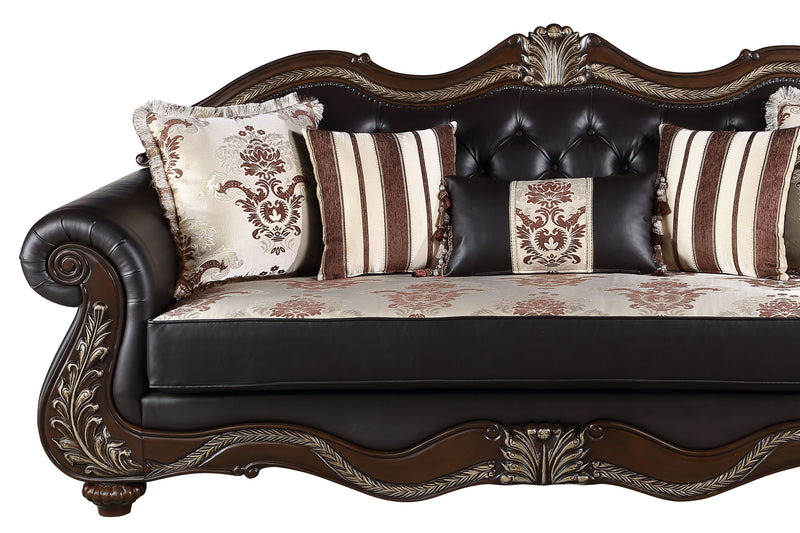 New Classic Furniture Maximus Brown Sofa