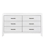 Home Elegance Corbin White Dresser And Mirror