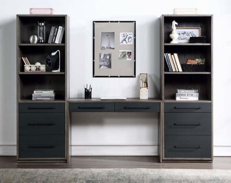 Acme Furniture Estevon Gray Oak Bookcase