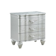 Galaxy Home Landmark Silver Nightstand