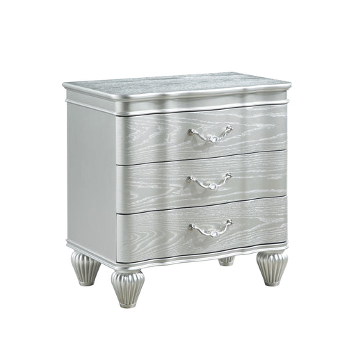 Galaxy Home Landmark Silver Nightstand