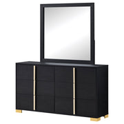 Coaster Furniture Marceline White Dresser and Mirror