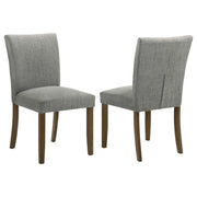 2 Coaster Furniture Cantley Grey Brown Dining Side Chairs