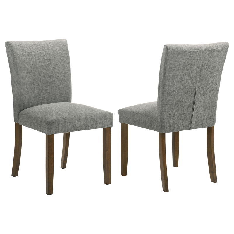 2 Coaster Furniture Cantley Grey Brown Dining Side Chairs