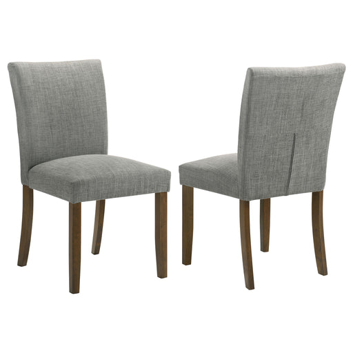 2 Coaster Furniture Cantley Grey Brown Dining Side Chairs