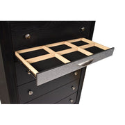 Galaxy Home Matrix Black Drawer Chest