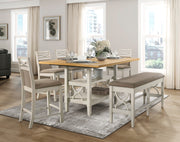 Home Elegance Maribelle Gray Counter Height Table