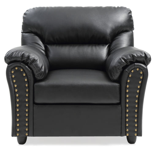 Glory Furniture Olney Black Faux Leather Chair