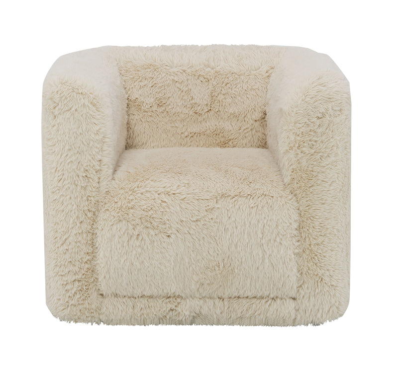Acme Furniture Upendo Beige Sand Swivel Chair