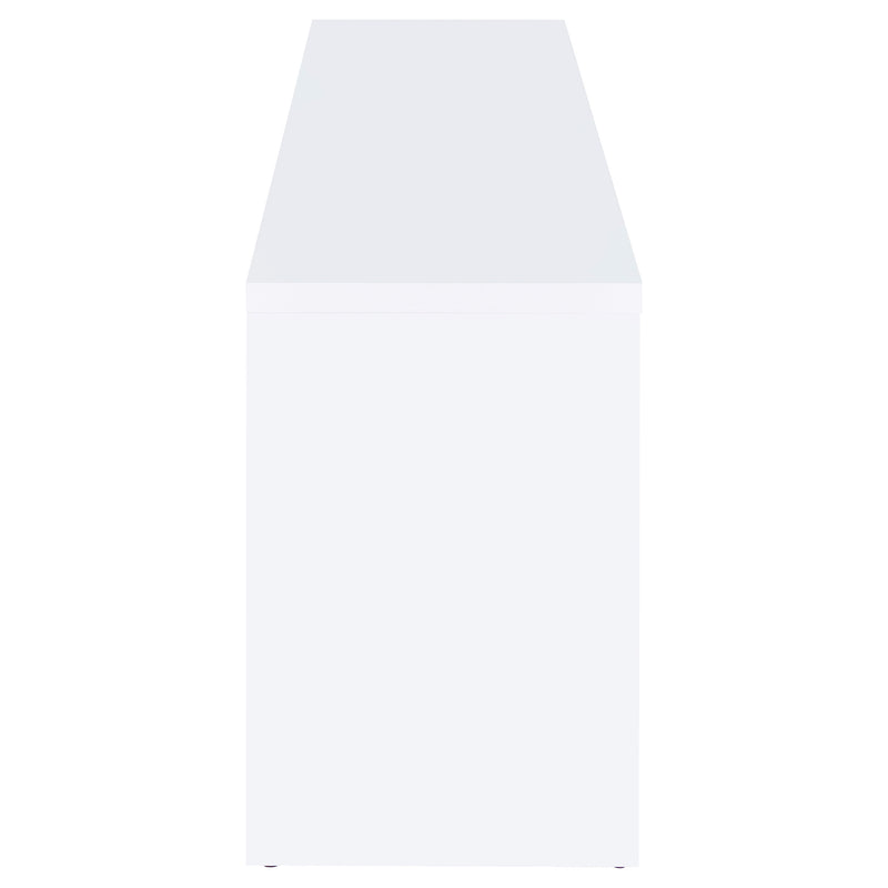 Coaster Furniture Laughlin Dark Pine Brown 78 Inch TV Stand