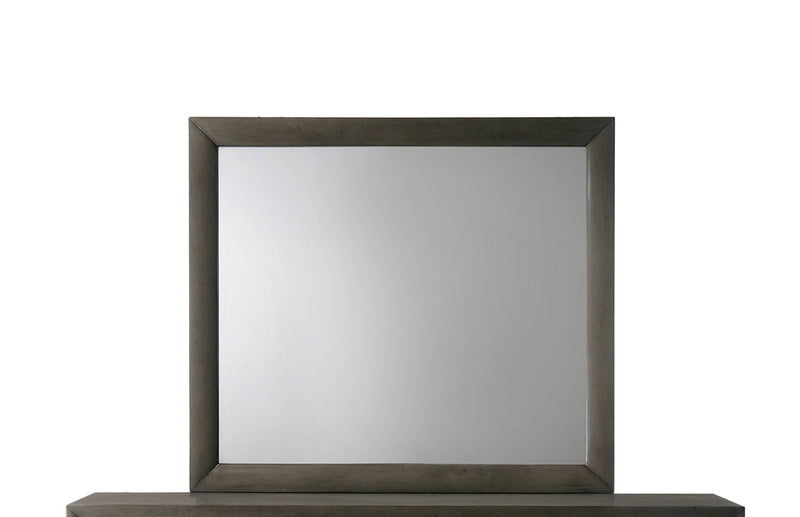 Crown Mark Emily Grey Mirror